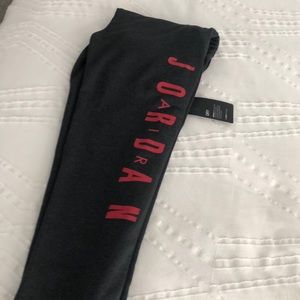 NWT Dry Fit Nike Air Boys Grey pants sz L